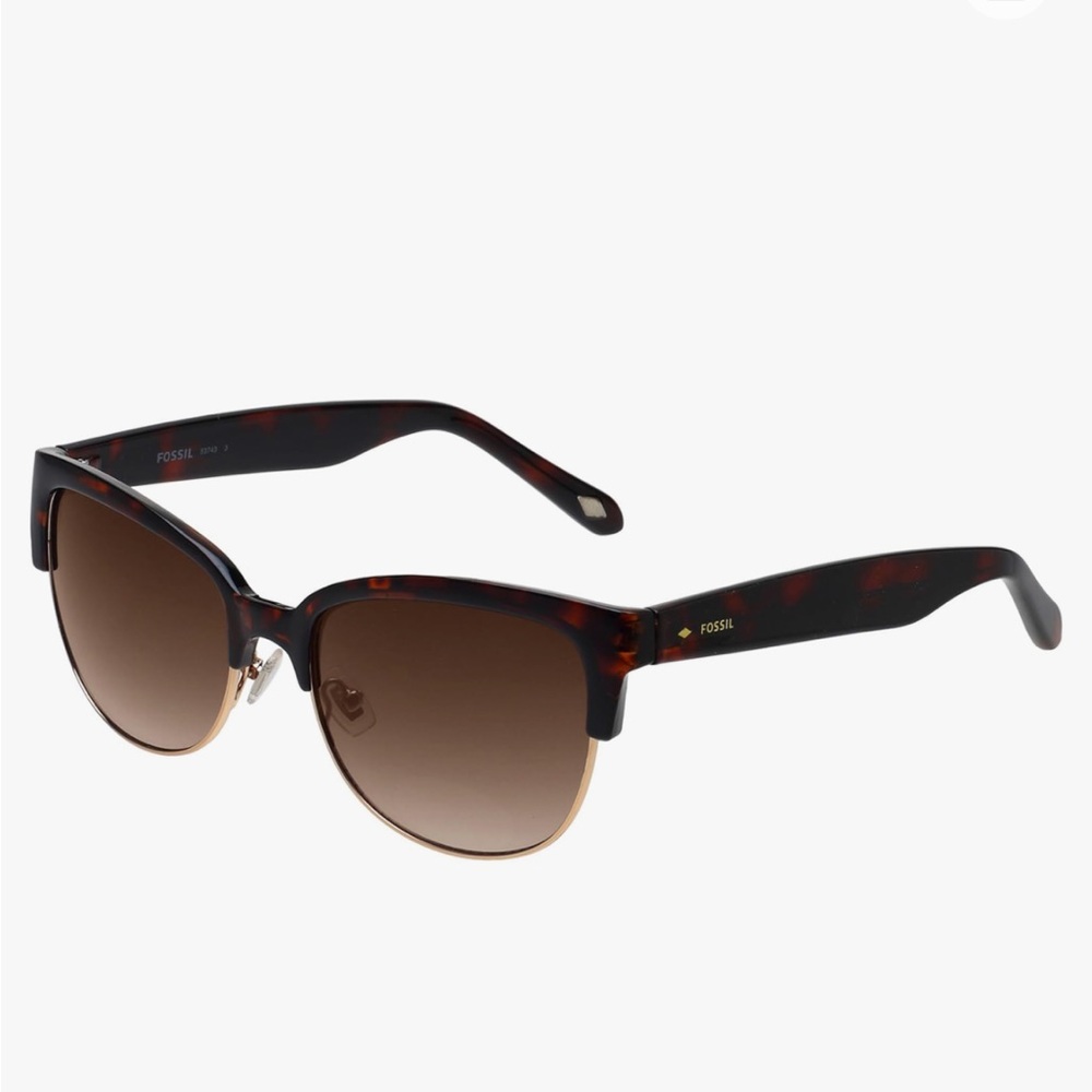 Fossil Sunglasses 53743 brown black pre loved condition